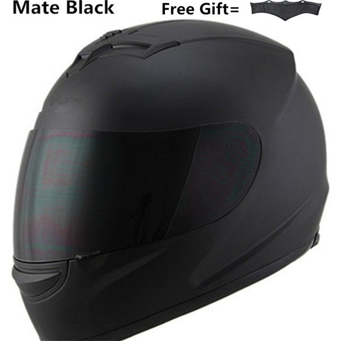 Capacete de motocicleta capacete completo masculino