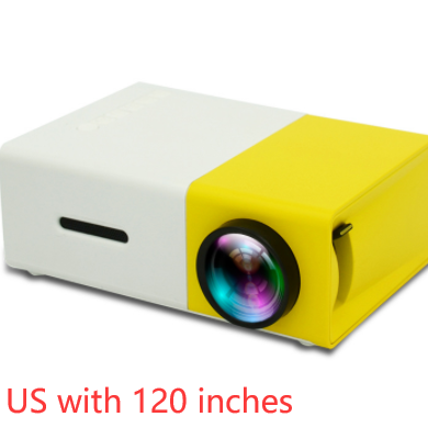 Proiettore portatile 3D Hd Led Home Theater Cinema Proiettore audio USB compatibile HDMI Mini proiettore Yg300