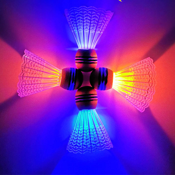 raqueta de bádminton LED