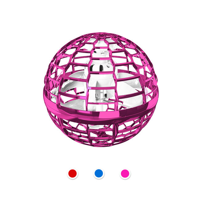 Flynova Pro boule volante Spinner jouet contrôlé à la main Drone hélicoptère 360 ​​rotatif Mini OVNI avec lumière enfants cadeaux