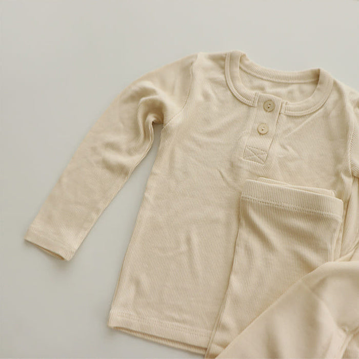Conjuntos de pijamas para bebés y niños, ropa de dormir para niñas y niños, traje de otoño para niños