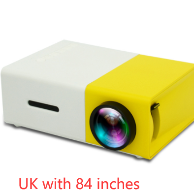 Proiettore portatile 3D Hd Led Home Theater Cinema Proiettore audio USB compatibile HDMI Mini proiettore Yg300