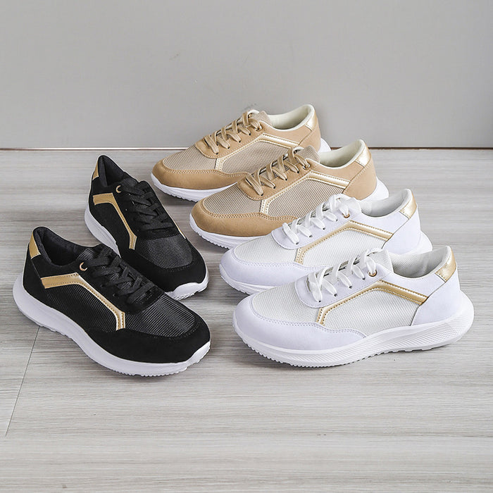 Zapatillas de deporte de mujer Zapatos deportivos con cordones