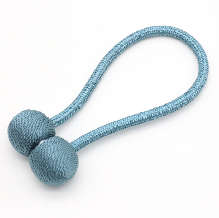 Imanes enganchados para dormitorio, correas de almacenamiento de encaje sin perforaciones, cortinas con hebillas magnéticas, clips fijos