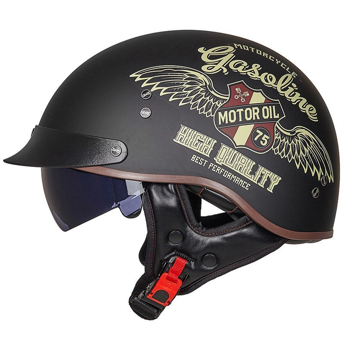Casco De Moto Vintage