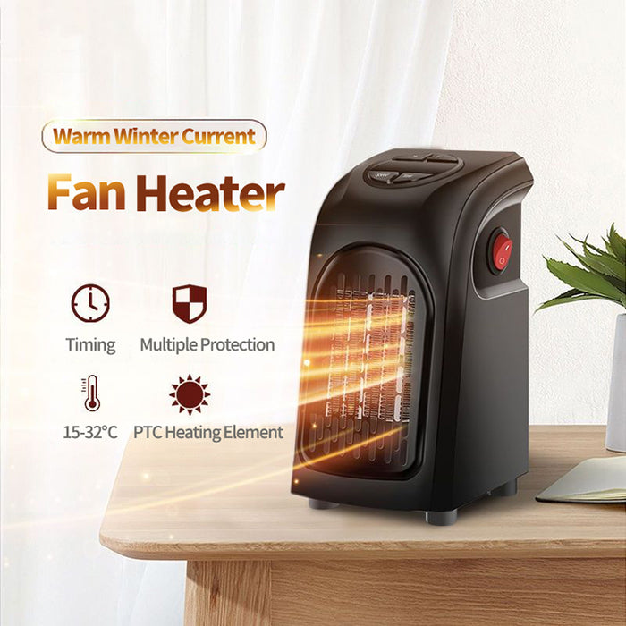 Aquecedor de ar de inverno ventilador aquecedor elétrico casa aquecedores mini quarto aquecedor de parede de ar cerâmica aquecimento mais quente ventilador para escritório em casa acampamento