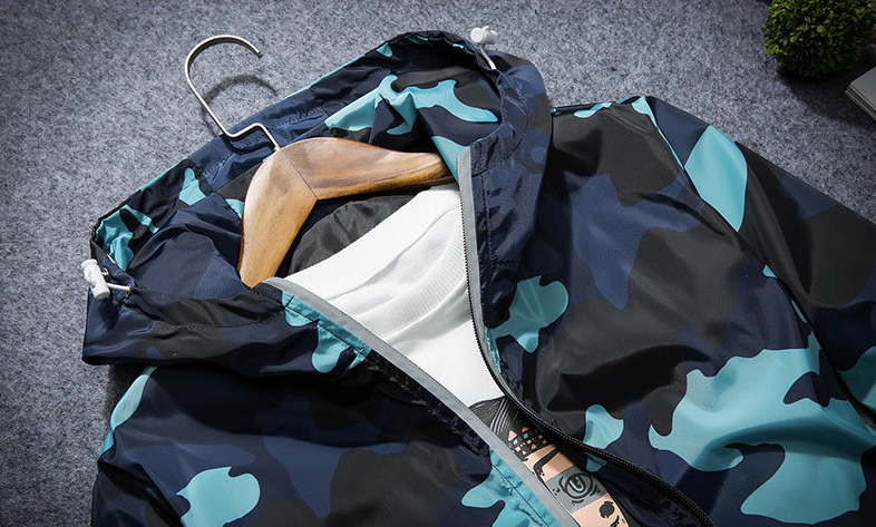 Men Jacket Fashion Windbreaker For All Seasons Casual Mens Zipper Coat