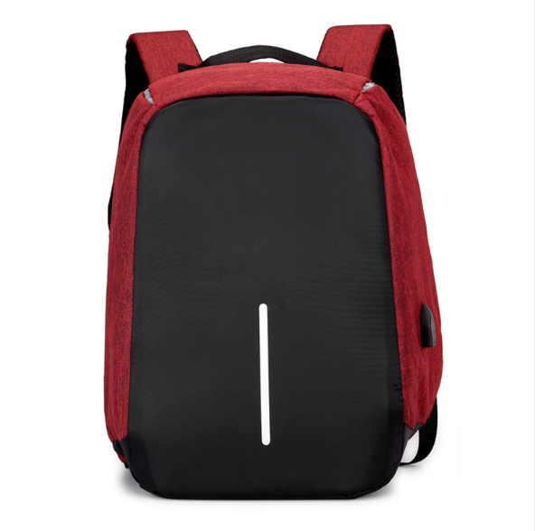 Mochila multifuncional resistente al agua con carga USB para ordenador portátil