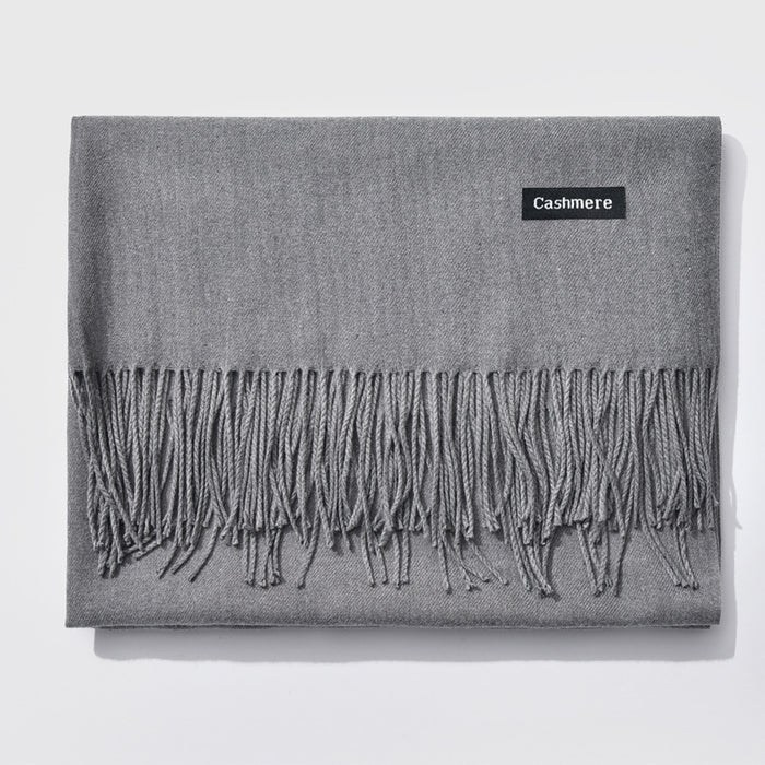 Neue Damen Winter-Schal Monochrome Kaschmir Vielfalt Warm Klassische Schal