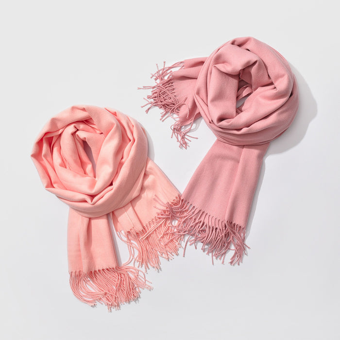 Neue Damen Winter-Schal Monochrome Kaschmir Vielfalt Warm Klassische Schal