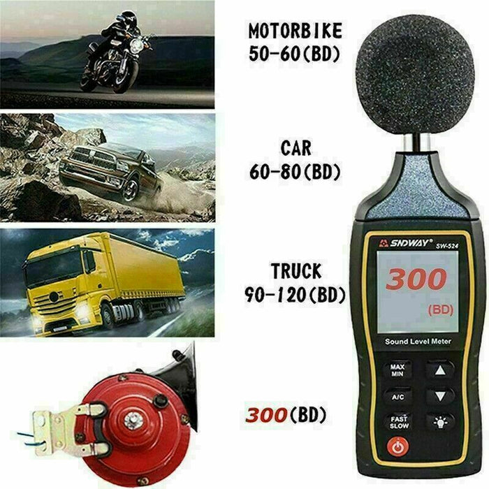 2PC 12V 300DB Super Alto Trem Buzina de Ar À Prova D 'Água Motocicleta Carro Caminhão SUV Barco