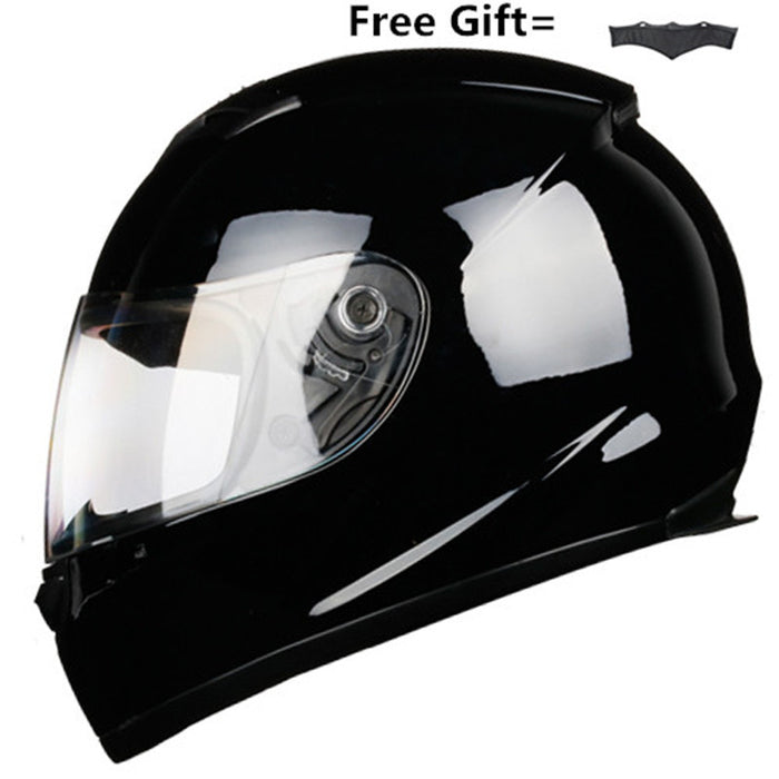 Capacete de motocicleta capacete completo masculino