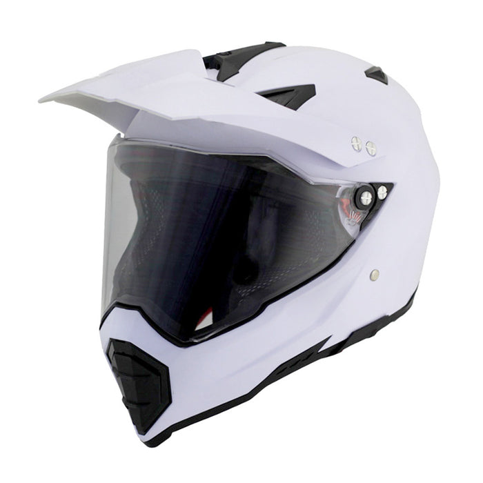 Hermoso casco todoterreno para motocicleta de cobertura completa
