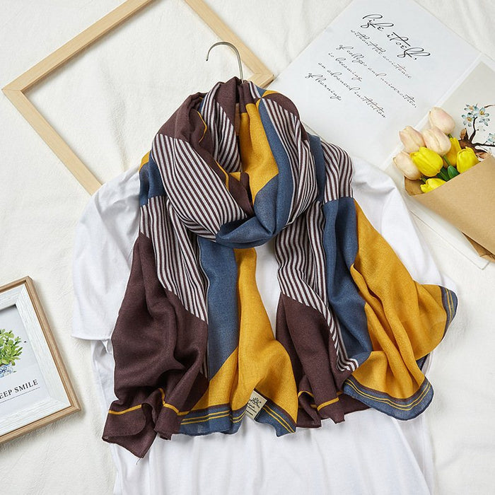 Damen Seidenschals Elegante Casual-Accessoires