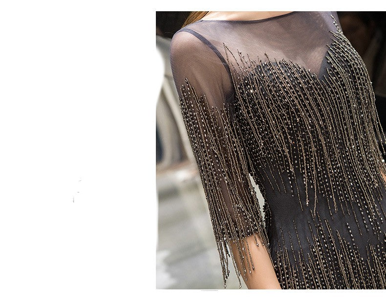 Temperamento Azafata Vestido De Noche Mujer