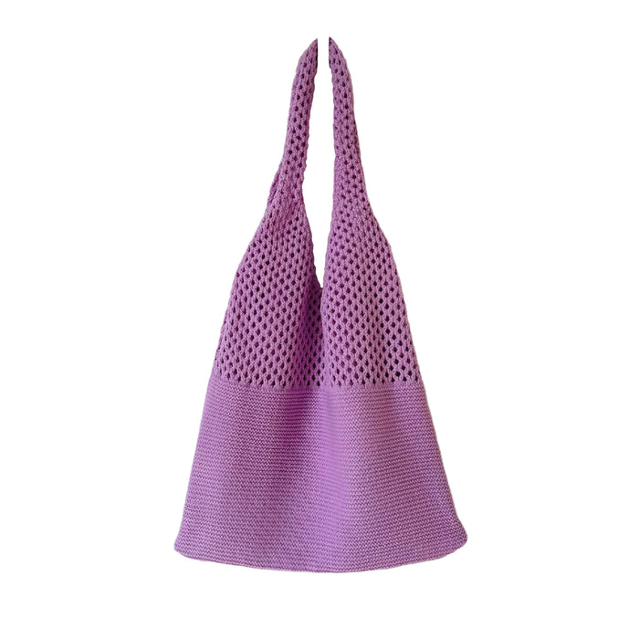 Knitted Retro Shoulder Bag Portable Large-capacity Tote