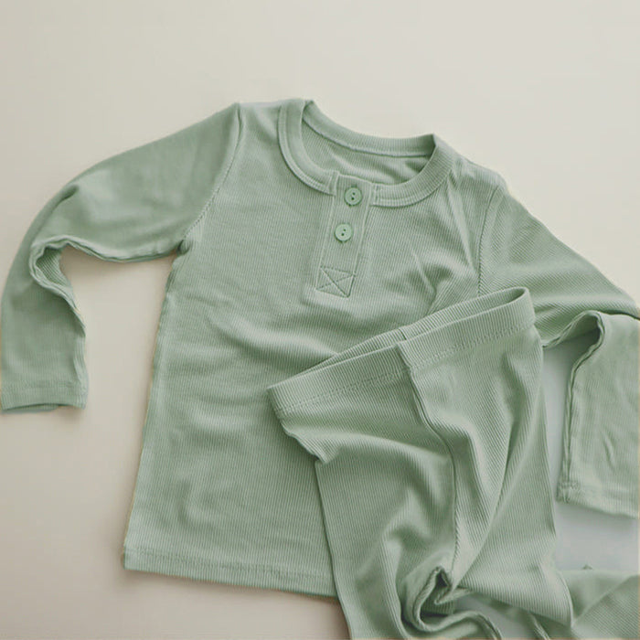 Conjuntos de pijamas para bebés y niños, ropa de dormir para niñas y niños, traje de otoño para niños