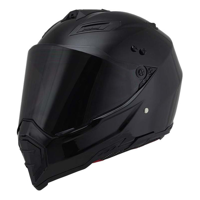 Hermoso casco todoterreno para motocicleta de cobertura completa