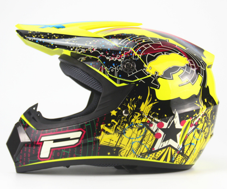 casco de moto todoterreno 4 estaciones