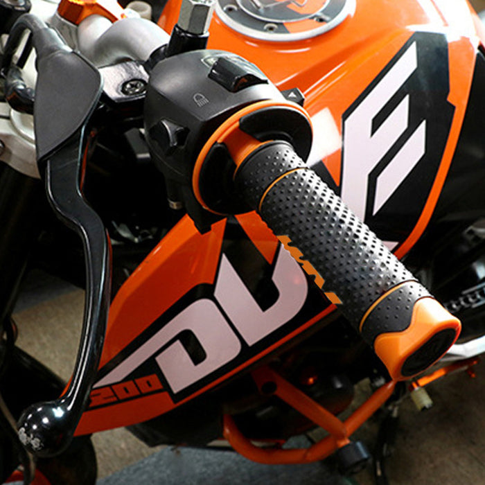 Accesorios aplicables para motocicleta, cubierta de mango de goma para manija de coche