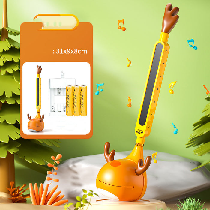Novo instrumento musical eletrônico sintetizador portátil engraçado sons mágicos brinquedos presente criativo para crianças adultos