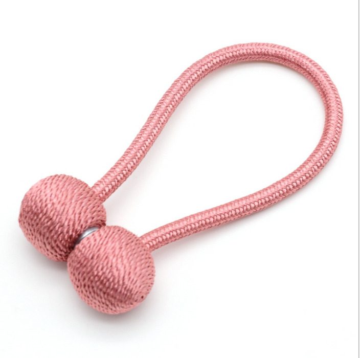 Imanes enganchados para dormitorio, correas de almacenamiento de encaje sin perforaciones, cortinas con hebillas magnéticas, clips fijos