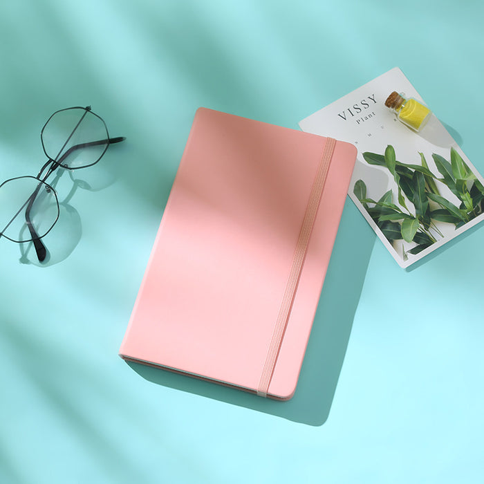 Cuaderno A5 de tapa dura de PU táctil