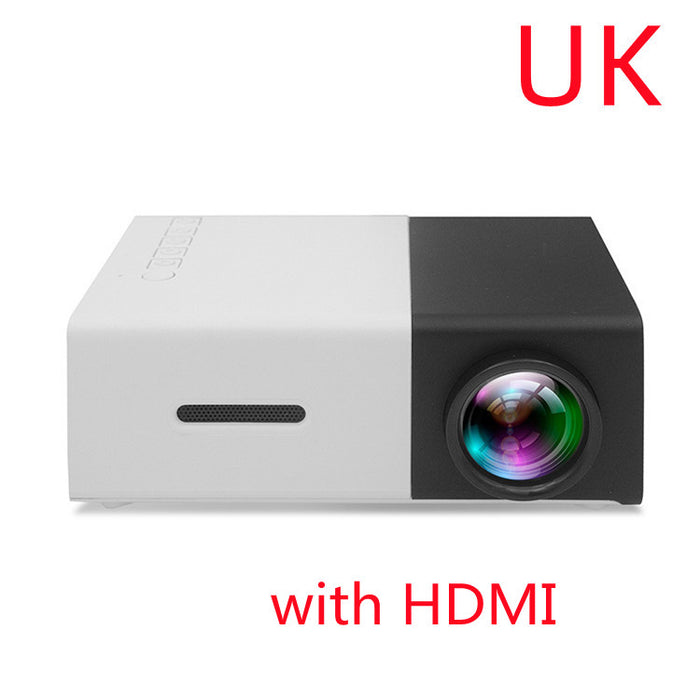 Proiettore portatile 3D Hd Led Home Theater Cinema Proiettore audio USB compatibile HDMI Mini proiettore Yg300