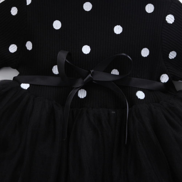 Bebê meninas primavera inverno manga longa tutu vestidos de renda infantil recém-nascido 1st aniversário festa roupas vestido batismo casual wear