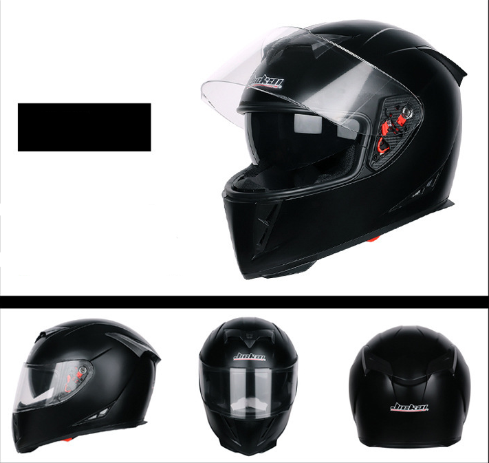 Moto Jetco de invierno con dos lentes y cubierta completa