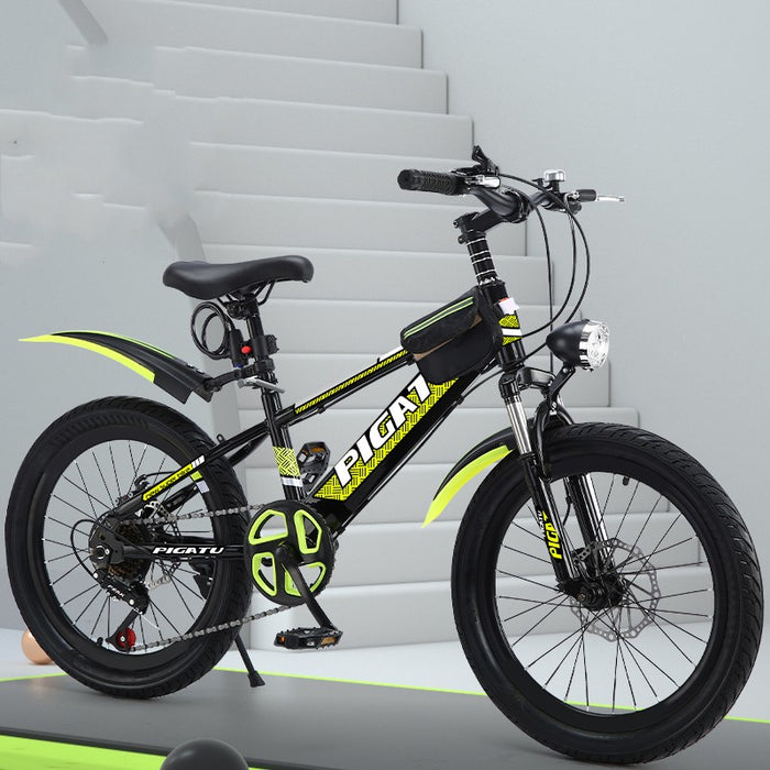 Mountain bike a velocità variabile con pupilla singola ammortizzante