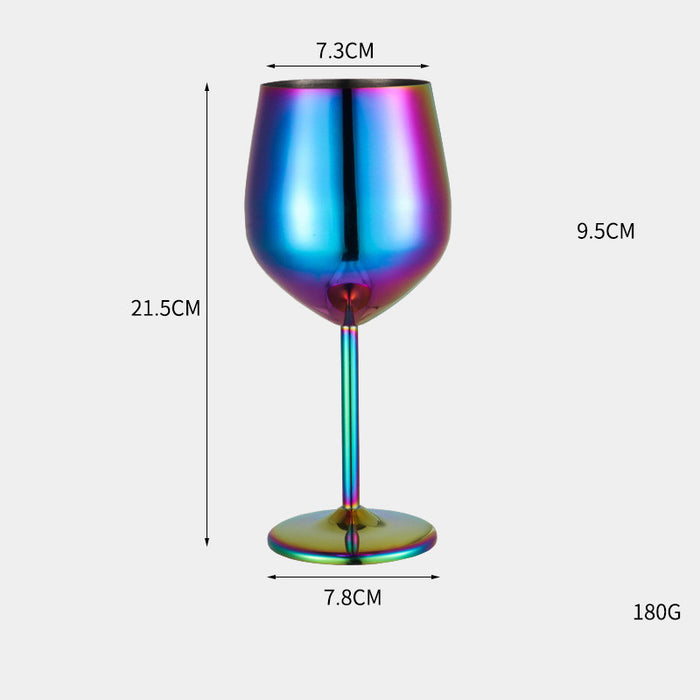 Gobelet en métal pour vin rouge en acier inoxydable 304