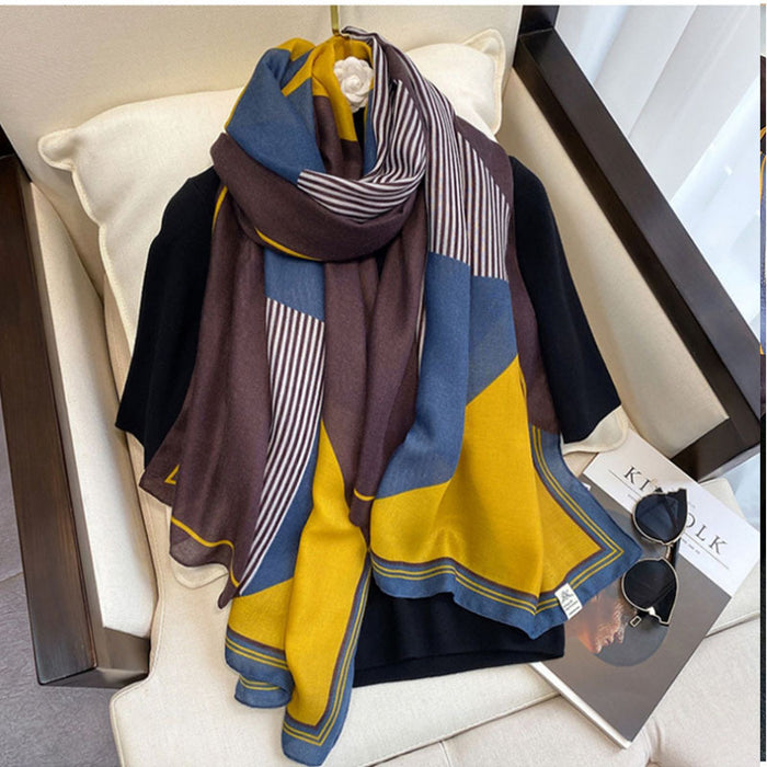 Damen Seidenschals Elegante Casual-Accessoires