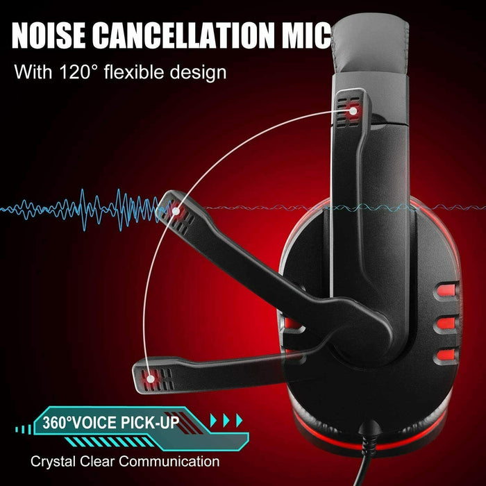 Auriculares Pro Gamer Auriculares para PS4 PlayStation 4 PC Computadora