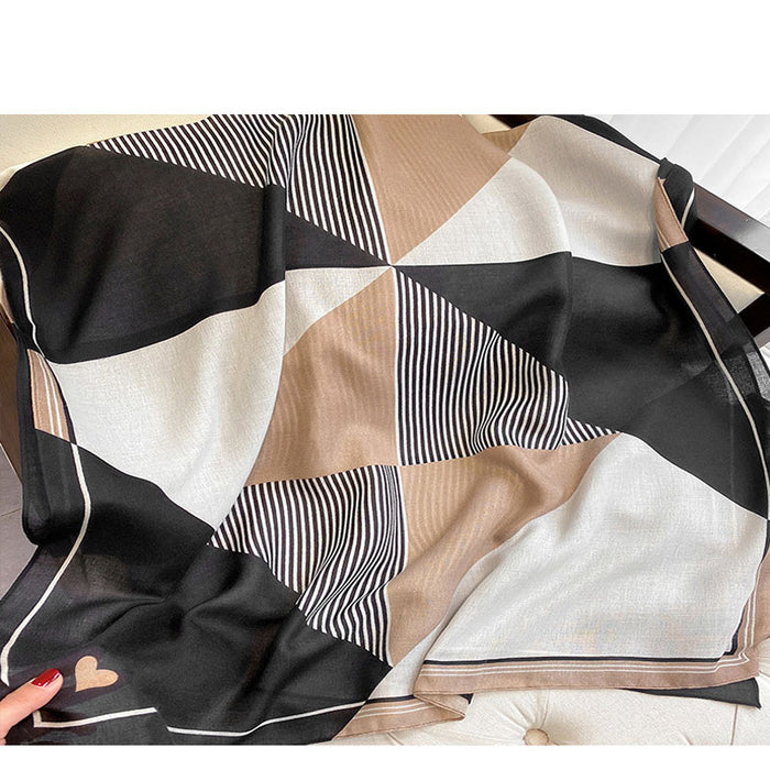 Damen Seidenschals Elegante Casual-Accessoires