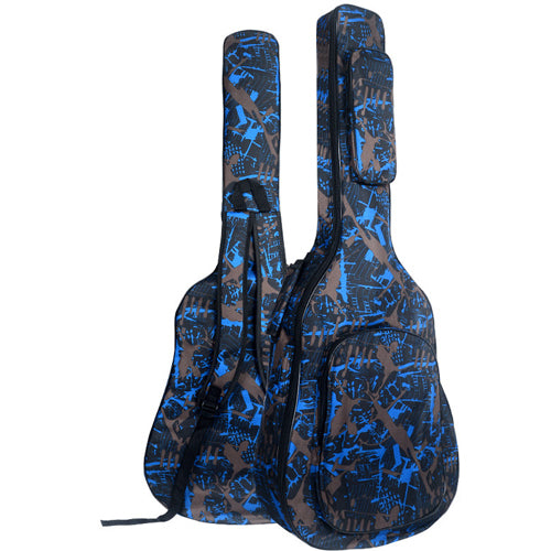 Bolsa de guitarra con impresión en color de tela Oxford de 41 pulgadas