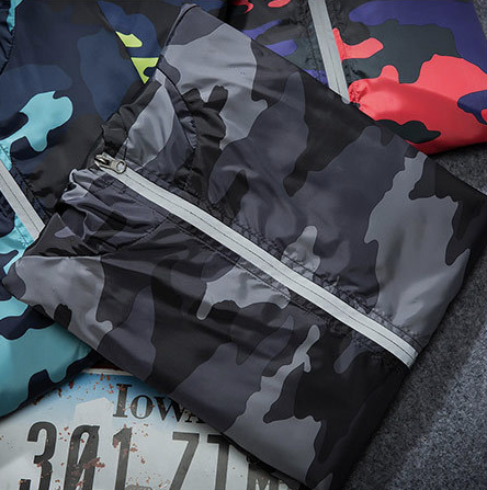 Men Jacket Fashion Windbreaker For All Seasons Casual Mens Zipper Coat