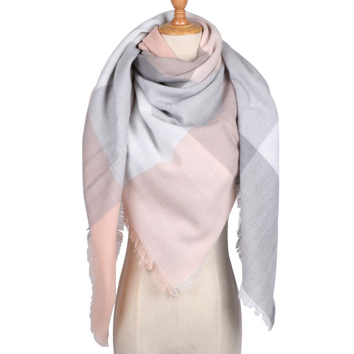 Diseño Mujer Triángulos Bufanda Bufandas largas Mantón Otoño Invierno