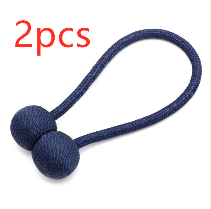 Imanes enganchados para dormitorio, correas de almacenamiento de encaje sin perforaciones, cortinas con hebillas magnéticas, clips fijos