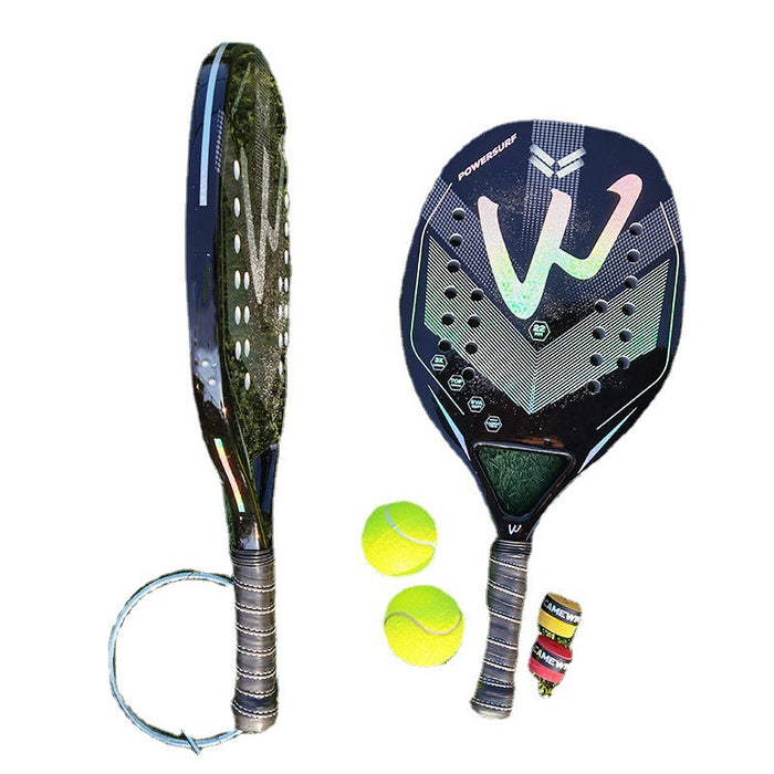 Raqueta de Playa 3K Carbono Universal 22mm Placa de Raquetas de Playa