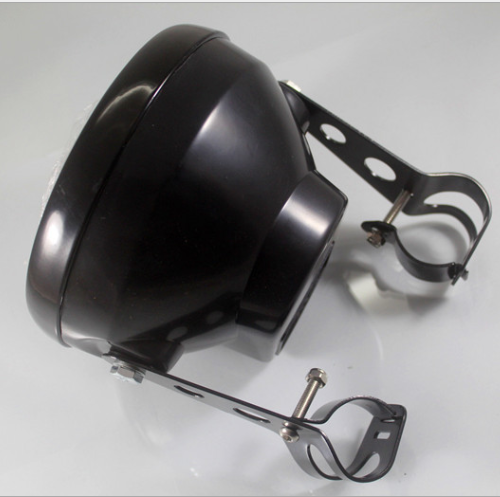 Clignotant de phare de moto, clignotant avec support, phare pour Cafe Racer