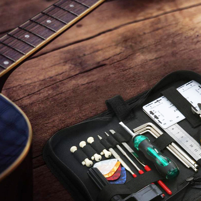 Kit per la riparazione e la cura della chitarra