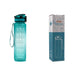 1-Liter-Tritan-Wasserflasche mit Time-Marker-Bounce-Abdeckung