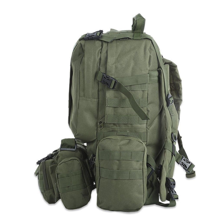 Zaino da esterno da 50 litri Molle Zaino tattico militare Zaino Borsa sportiva Zaino da campeggio impermeabile da viaggio