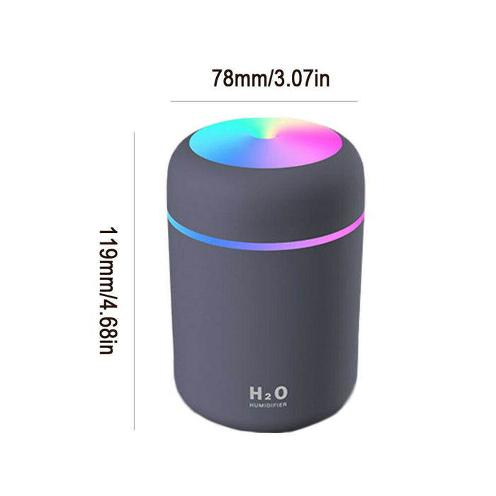 Humidificador ultrasónico del aromaterapia del aire LED del aire del grano del difusor del aceite esencial del aroma