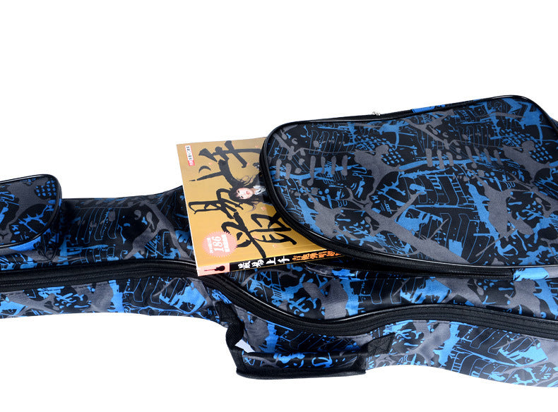 Bolsa de guitarra con impresión en color de tela Oxford de 41 pulgadas