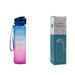 1-Liter-Tritan-Wasserflasche mit Time-Marker-Bounce-Abdeckung