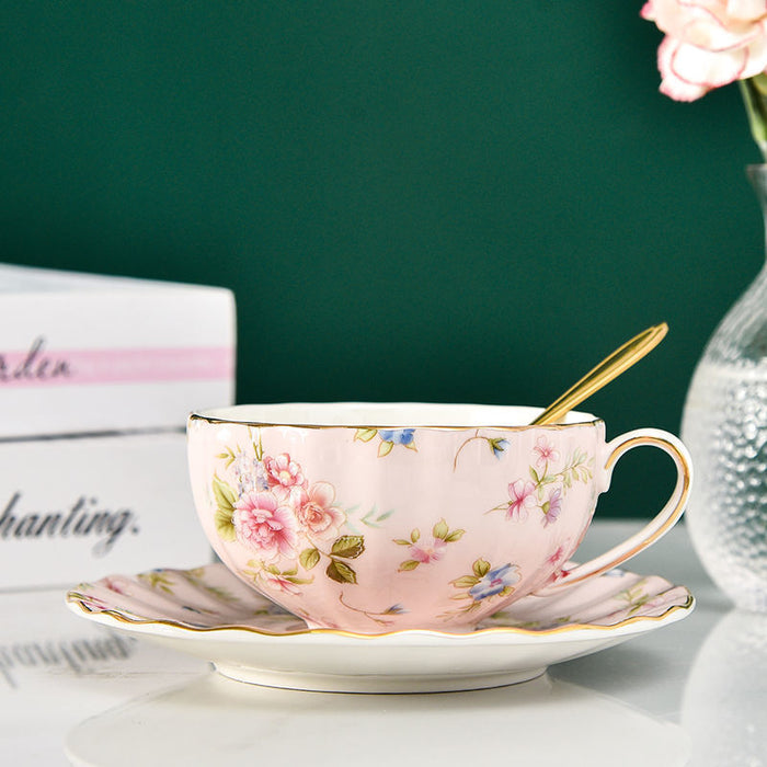 Traje de taza de té de cerámica de café