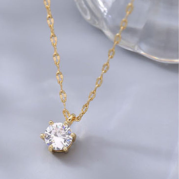 Collier pendentif en cuivre à la mode pour femmes