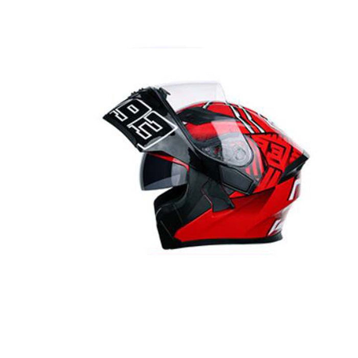 Casco de carreras de motos de cubierta completa de seguridad de moda